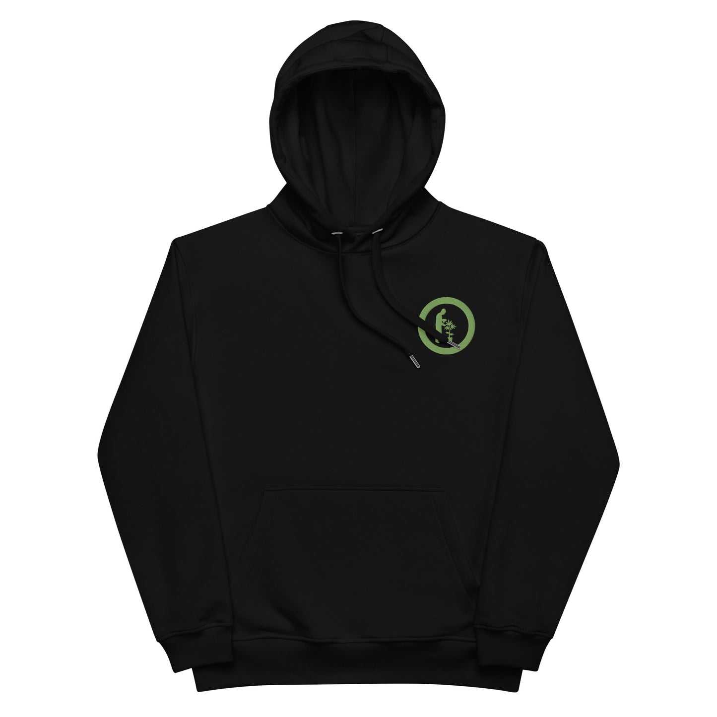 Green Thumb Embroidered Hoodie