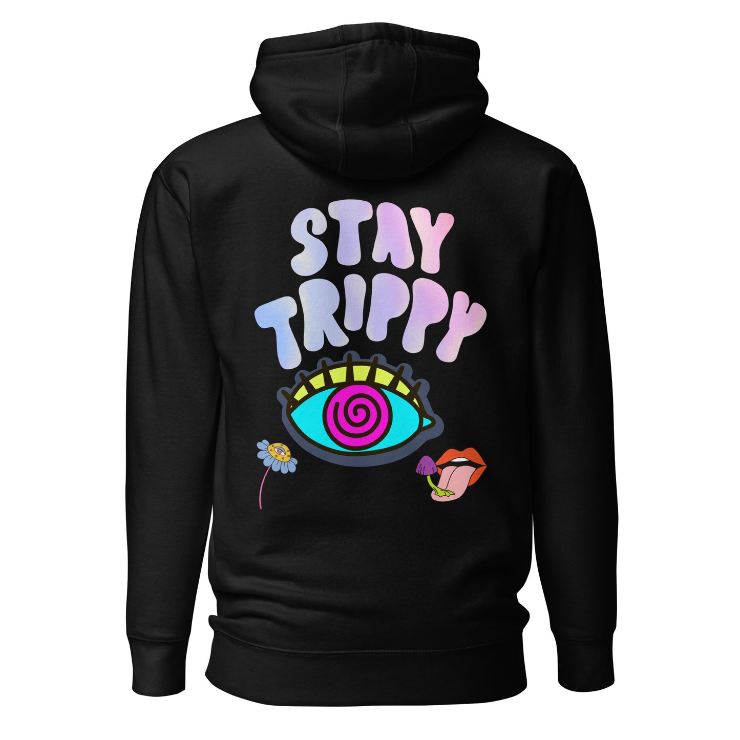 Trippy Space Tongue Embroidered Unisex Hoodie