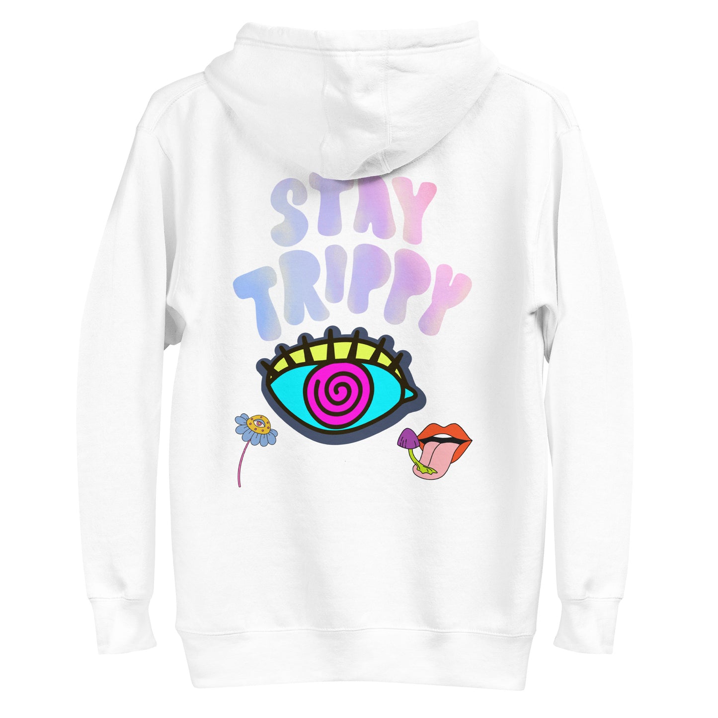 Trippy Space Tongue Embroidered Unisex Hoodie